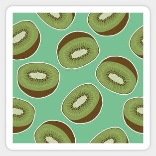 Kiwi Fruit Pattern Sticker